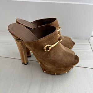 Gucci gorgeous platform sandals